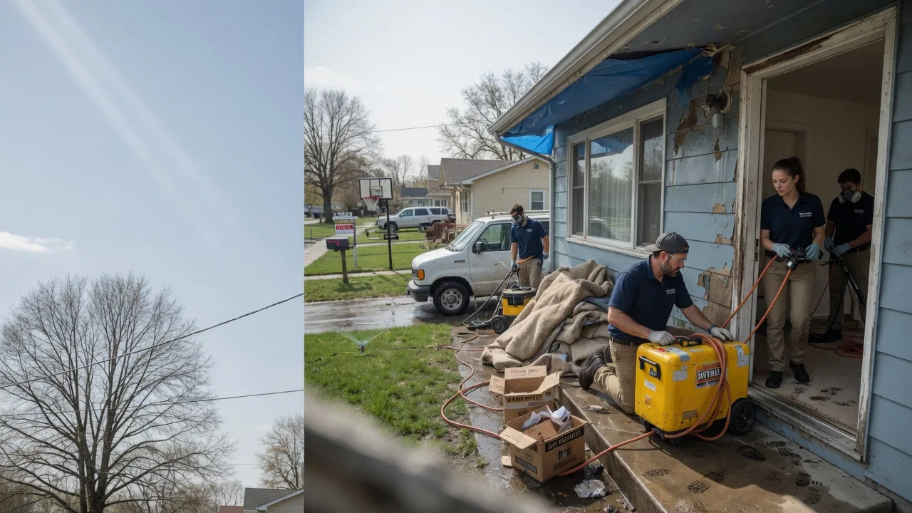 Basement Flood Cleanup in Cross Plains, WI near me